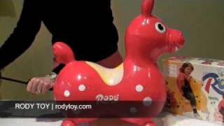 Rody Horse  How to Inflate  rodytoycom [upl. by Airyk674]