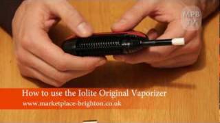 How to use The Iolite Original Vaporizer [upl. by Uhayile633]