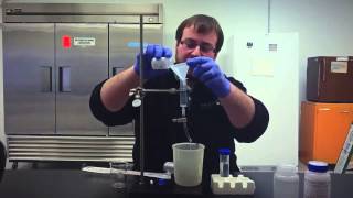 Protein Purification  Pouring and Packing an Agarose Column [upl. by Enelam]