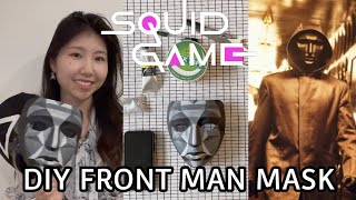 DIY THE SQUID GAME MASK  Front man mask squidgame netflix 오징어게임 [upl. by Mortensen]