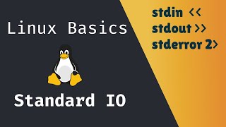 Linux Basics How to use Linux Standard Input and Output [upl. by Sellig581]