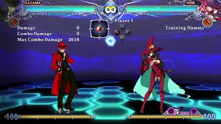 Random Combos  Izanami x Hazama SHIT [upl. by Phineas871]