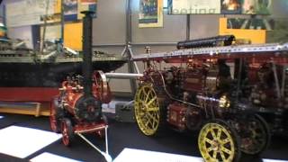 Meccano models of RMS Titanic and Steam traction engines by Darren Bonner [upl. by Kindig]