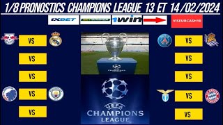 pronostic foot CHAMPIONS LEAGUE  les 8 meilleurs pronostics CHAMPIONS LEAGUE [upl. by Perla818]