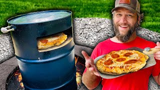 This DIY Pizza Oven Is Cheap Easy And Works Amazing [upl. by Kirenoj]