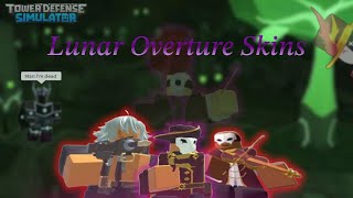 Lunar Overture Skins Are Crazy  TDS [upl. by Datha733]