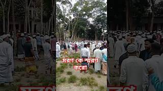 মোয়াজ্জেম মেম্মারের জানাজা।koto janajar porechi namaj banglagazal viralgojol2024 foryou [upl. by Mimajneb]