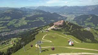 Ausblick vom Gipfel der Hohe Salve bei Hopfgarten im Brixental Österreich [upl. by Airpac624]