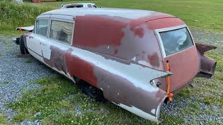 1960 Cadillac Hearse project 1960cadillac 1960hearse 1960Cadillachearse [upl. by Akinaj]