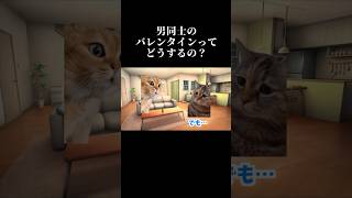 とあるゲイカップルのバレンタイン 猫ミーム 猫マニ [upl. by Willie]