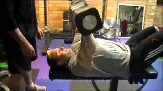 Lee Priest and Ironmaster Quick Lock Dumbbells [upl. by Nyllek]