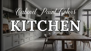 Beautiful Kitchen Cabinet Paint Colors Transform Your Space with Style 🎨 that arent white [upl. by Nohsal]