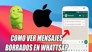 Cómo ver mensajes borrados de WhatsApp en iPhone o Android 2024 [upl. by Nairde978]