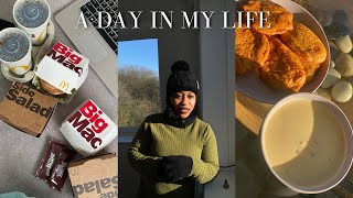 A DAY IN MY LIFE haircare vlogvfood vlog [upl. by Aleemaj315]