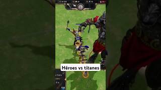 Héroes griegos VS titán Age of mythology retold ageofmythology shorts guia [upl. by Avi]