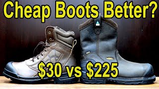 Are “CHEAP” Boots Better Timberland Carhartt Caterpillar Keen Wolverine Irish Setter Skechers [upl. by Pris432]