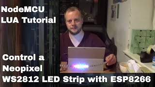 Ws2812 Neopixel Led Strip With Esp 8266 And Nodemcu [upl. by Ppilihp433]