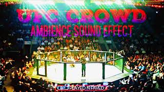 UFC Crowd Ambience Sound Effect [upl. by Nodnek]