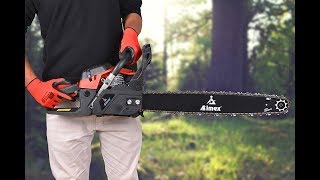 HOW TO ASSEMBLE A PETROL Chainsaw62Cc [upl. by Noied800]