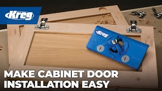 Kreg Concealed Hinge Jig  How To Easily Install Hinges [upl. by Ille]