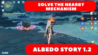 The Final Experiment Withering Glory Solve The Nearby Mechanism Albedo Quest 12 Update Genshin [upl. by Eniretak]