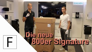 800er Serie aufgewertet BowersampWilkins 801 amp 805 D4 Signature neue Farben und neue Technik [upl. by Atneuqal872]