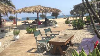 Greece  KOS  Mylos Beach Bar  August 2015 [upl. by Hidie]