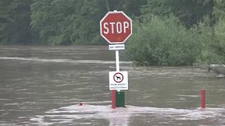 Hochwasser an der Sauer 01 Juni 2018 [upl. by Pacorro]