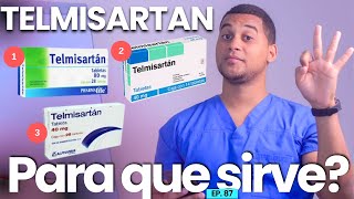 TELMISARTAN PARA QUE SIRVE  3 COSAS [upl. by Calondra]