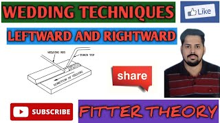 WELDING METHOD  LEFTWARD METHOD RIGHTWARD METHOD BACK AND FORE HAND WELDING [upl. by Atiz]