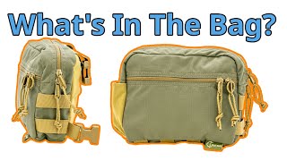 Bag Dump Chest Pack  EDC Bug Out Get Home [upl. by Skardol]