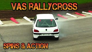 VAS rallycross Arendonk 2772024 Spins amp Action [upl. by Tennies338]