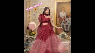 Lehenga choli on Myntra lehenga clothingdesign ytshorts weddingdress trending dress myntra [upl. by Michel]