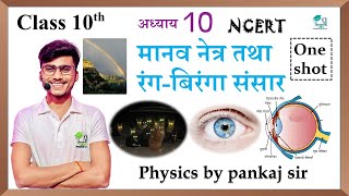 Manav Netra tatha rangbiranga Sansar class 10th  chapter 10  मानव नेत्र  physics by pankaj sir [upl. by Gerti34]