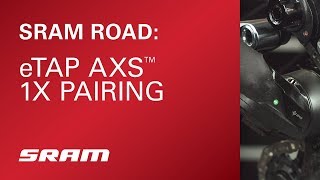 SRAM eTap AXS™ 1x Pairing [upl. by Cyprian]