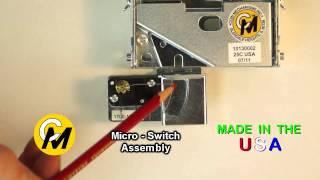 Coin Micro Switch Information amp Wire Adjustment [upl. by Carlina]