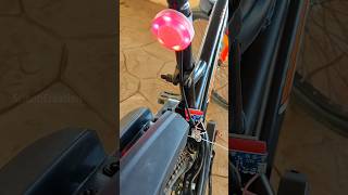 Making a cycle brake light🏮🏮 at home  shorts generator shortsindia [upl. by Llerut94]