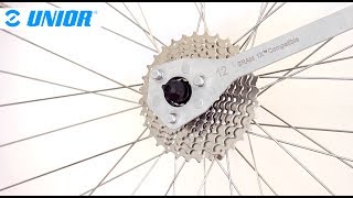 Cassette wrench 16702BI  Product Overview  Unior Bike Tools [upl. by Meneau]