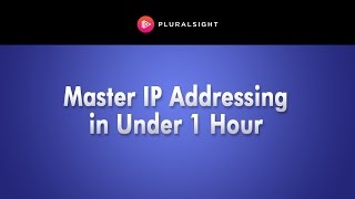 Pluralsight Webinar Networking Fundamentals Mastering IP Addressing in Under 1 Hour [upl. by Valerie336]