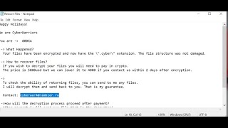 Cyber cyberwar4ramblerru ransomware removal guide [upl. by Sila]