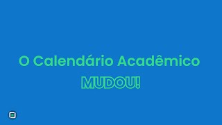 Tutorial Calendário acadêmico [upl. by Doownelg183]