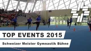 Gymnastik Vilters  Schweizer Meister 2015 Gymnastik Bühne mit Handgeräten [upl. by Hance]