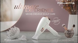 ROWENTA  Ultimate Experience  Sèche cheveux Scalp Care [upl. by Brinn]