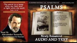 19 New  Book of Psalms  Read by Alexander Scourby  AUDIO amp TEXT  FREE on YouTube  GOD IS LOVE [upl. by Papst723]