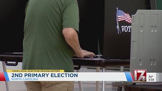 Voters prepare to head to the polls for NC primary runoff election May 14 [upl. by Eillod]