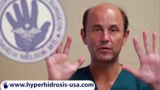 2014 Hyperhidrosis Treatment Options  Dr Dave Show  Excessive Sweating Treatment [upl. by Fredek677]