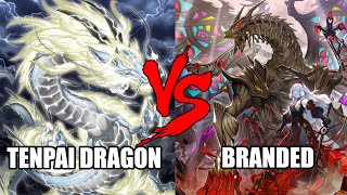 TENPAI DRAGON  ME  VS BRANDED  ROUND 1 LOCAL 7 SEPTEMBER 2024 WCS BANLIST YUGIOH [upl. by Adnarem]