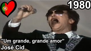 Eurovision 1980 – Portugal – José Cid – Um grande grande amor [upl. by Ahsekar]