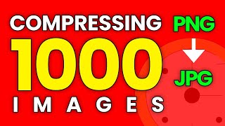 1000 Images Compression amp Conversion in SECONDS without Losing Quality [upl. by Erialb]