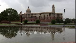 Parliament of India in New Delhi [upl. by Ahseniuq]